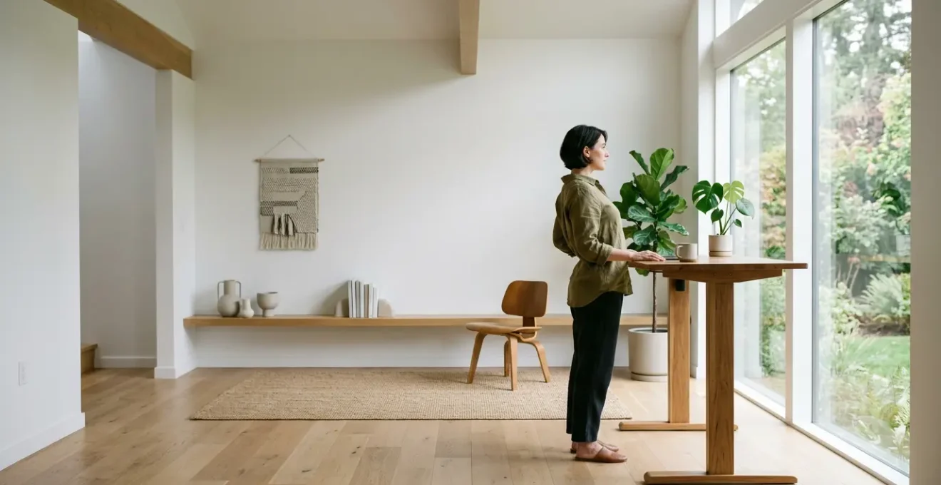 Person engaging in daily movement activities demonstrating non-exercise metabolic boost strategies